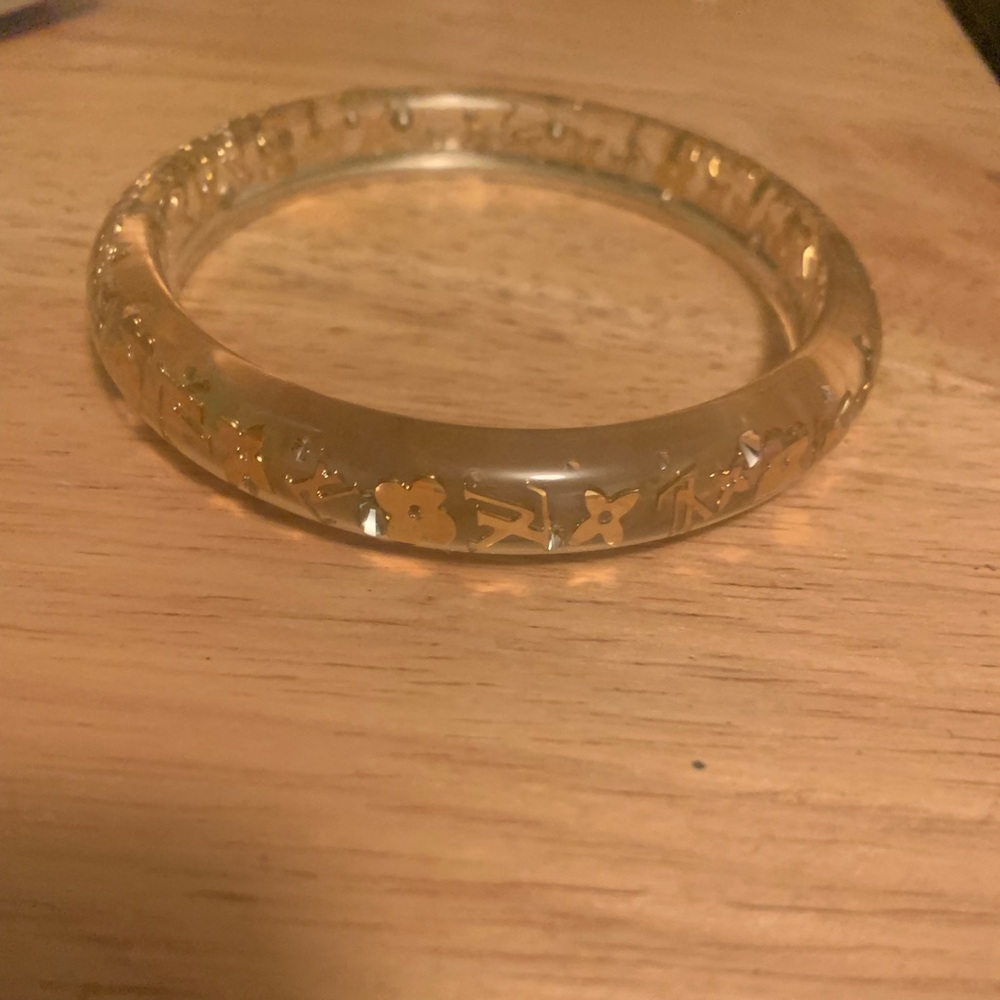 LOUIS VUITTON Inclusion Bracelet Clear NEW